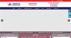 Desktop Screenshot of hindco.com